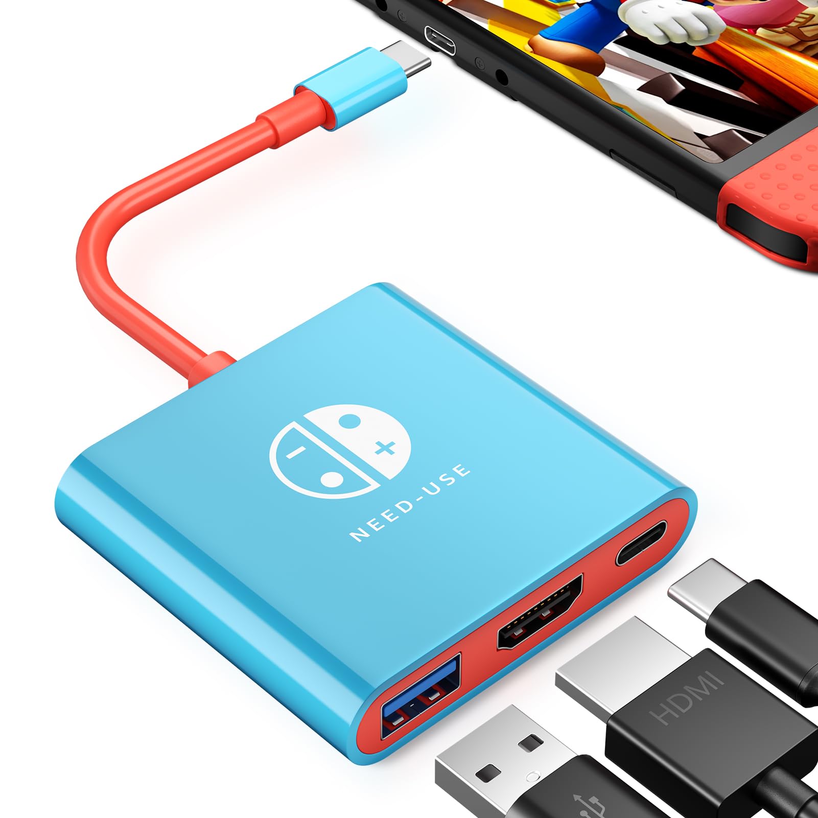 Amazon.com: Cverny Switch Dock for Nintendo Switch, Portable