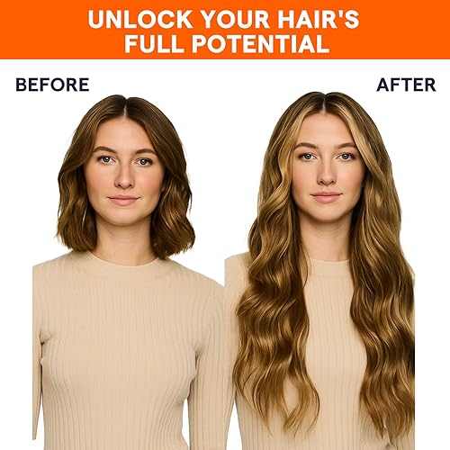 Miniatura 6 de Full Shine Extensiones de cabello Remy liso, para coser, suave y sedoso, doble trama, color castaño medio con reflejos rubio miel, 20 pulgadas, 3.53