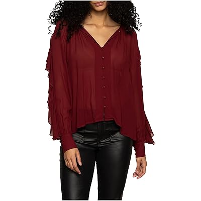 Sanctuary Harmony Blouse crimson