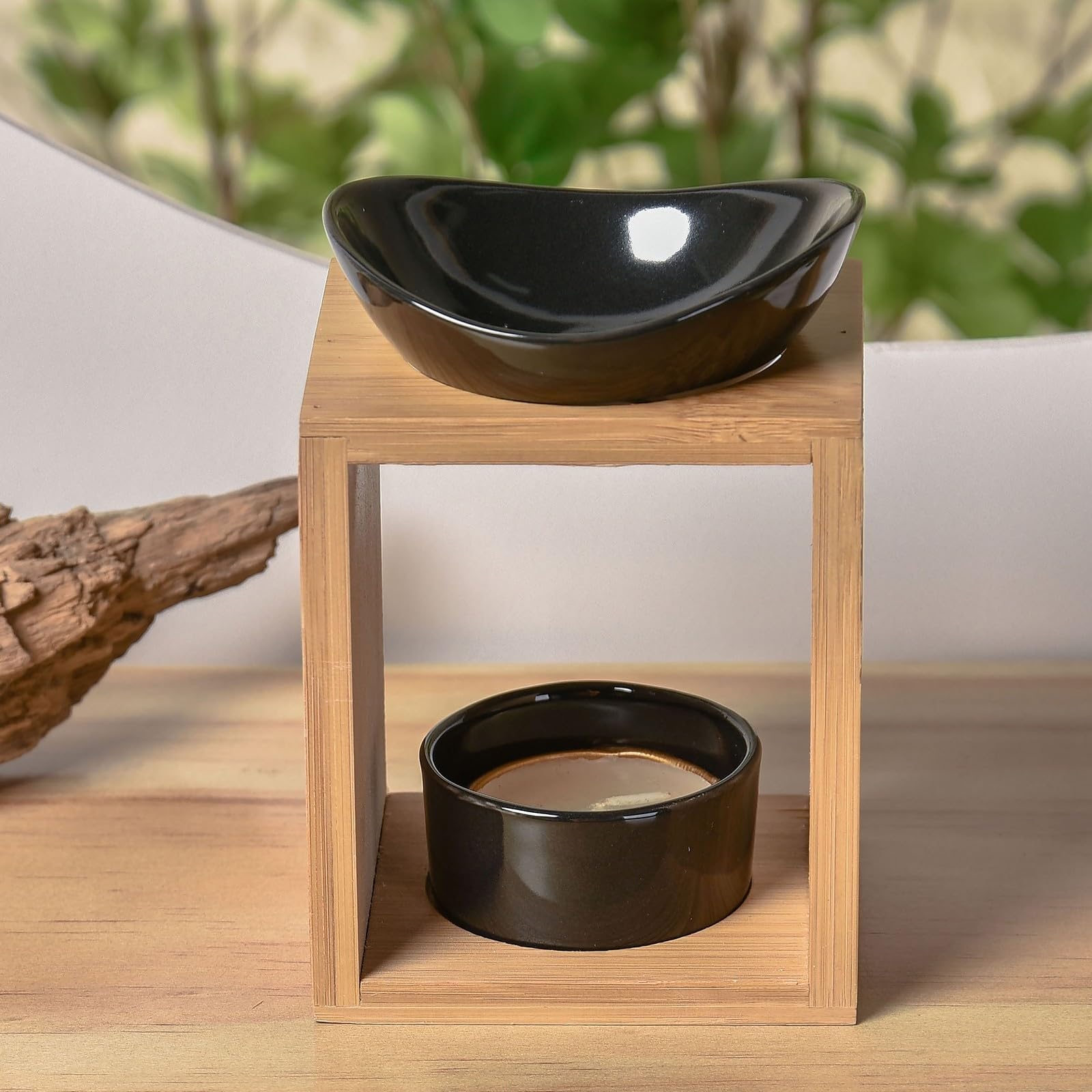 Zen'Aroma – Quema de Perfume Natural Kalos – Quemador de aceites Esenciales, Fondants perfumados, Cuadrado de Cera perfumados – difusión por Calor Suave – aromaterapia – Objeto Decorativo y