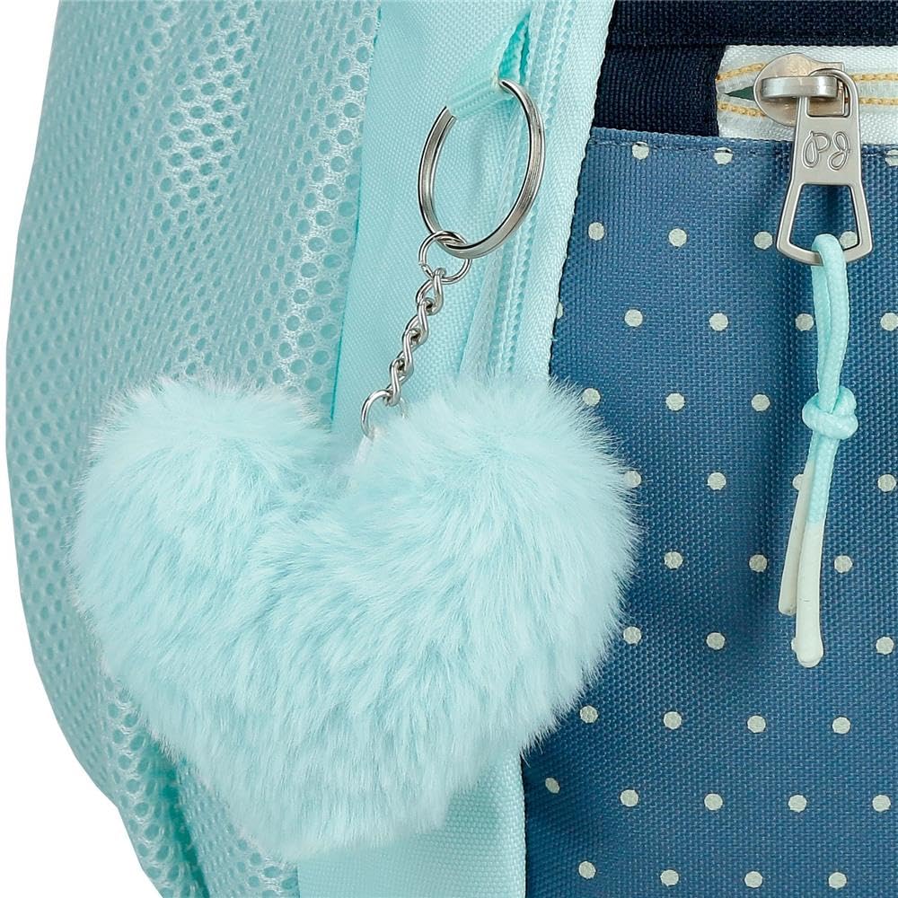 Pepe Jeans Dalma Mochila escolar mochila infantil fabricada en Poliéster, Tirantes anchos y ajustables que se adaptan, bolsillo frontal. De Joumma Bags