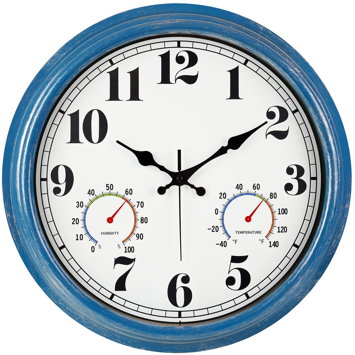 Amazon.com: JENLYSTIME 16 Inch Blue Vintage Waterproof Indoor
