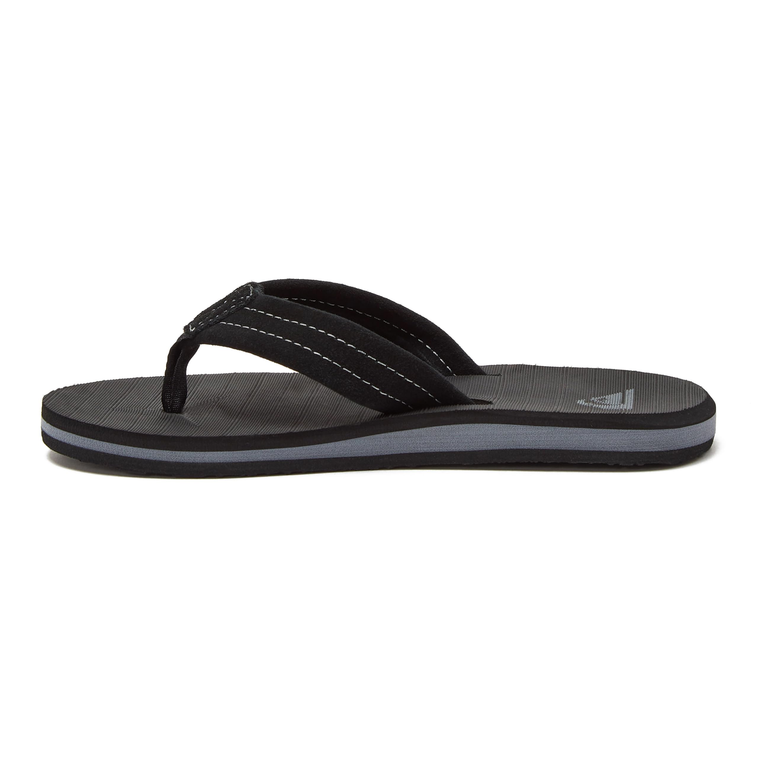 Quiksilver Carver Suede Fixed Strap Kids Flip Flop Youth Sandal SandaliUnisex - Bambini e ragazzi