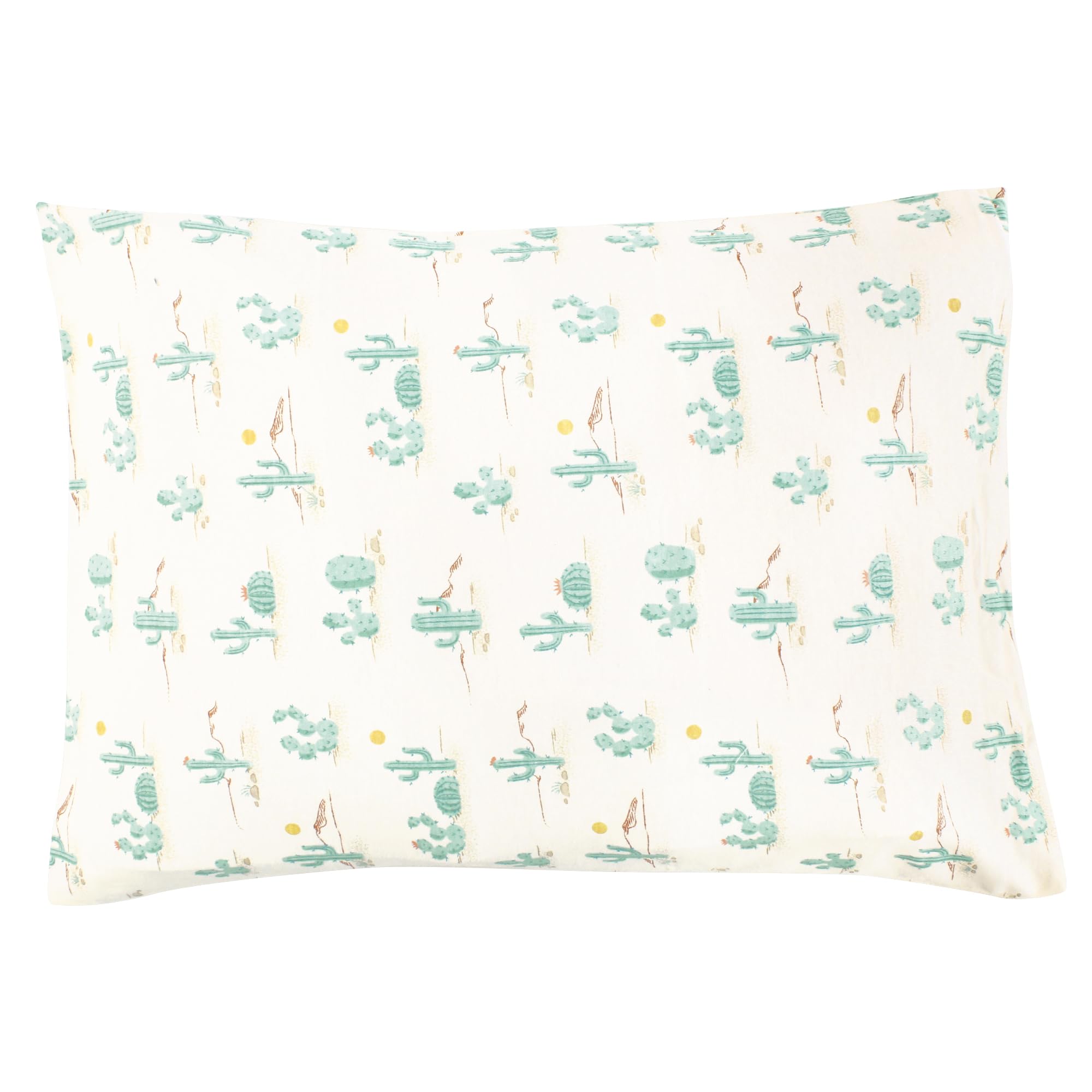 Hudson Baby Funda de almohada unisex de algodón para bebé, cactus del desierto, talla única