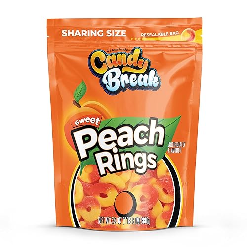 Miniatura 9 de Candy Break Sweet & Chewy Gummy Bears - Bolsa de tamaño compartido de 24 onzas, paquete de 1 paquete de gomitas masticables a granel - Snacks