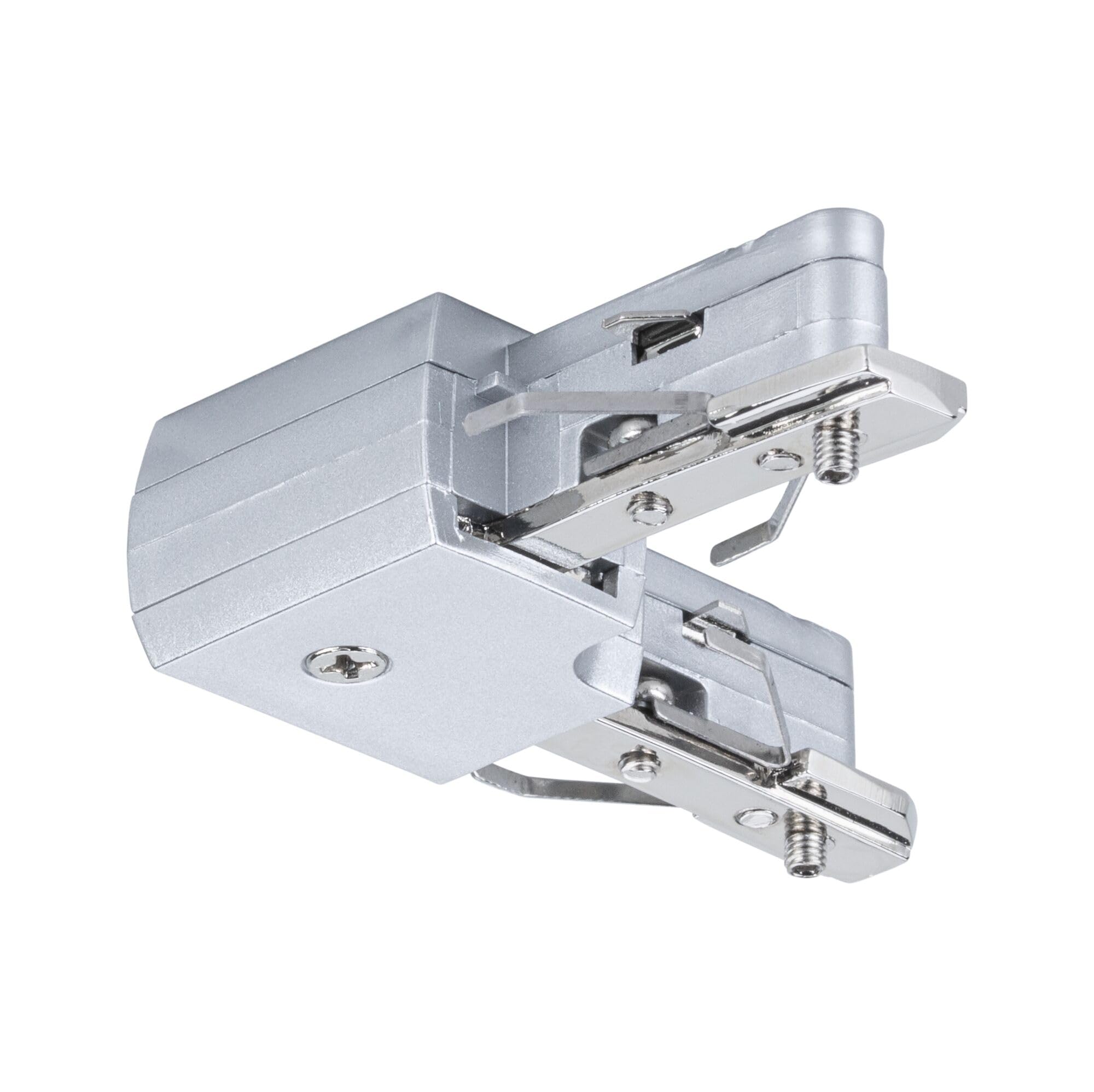 Paulmann 97648 URail L-connector62x62 mm max. 1000W Chrome matt Rail System