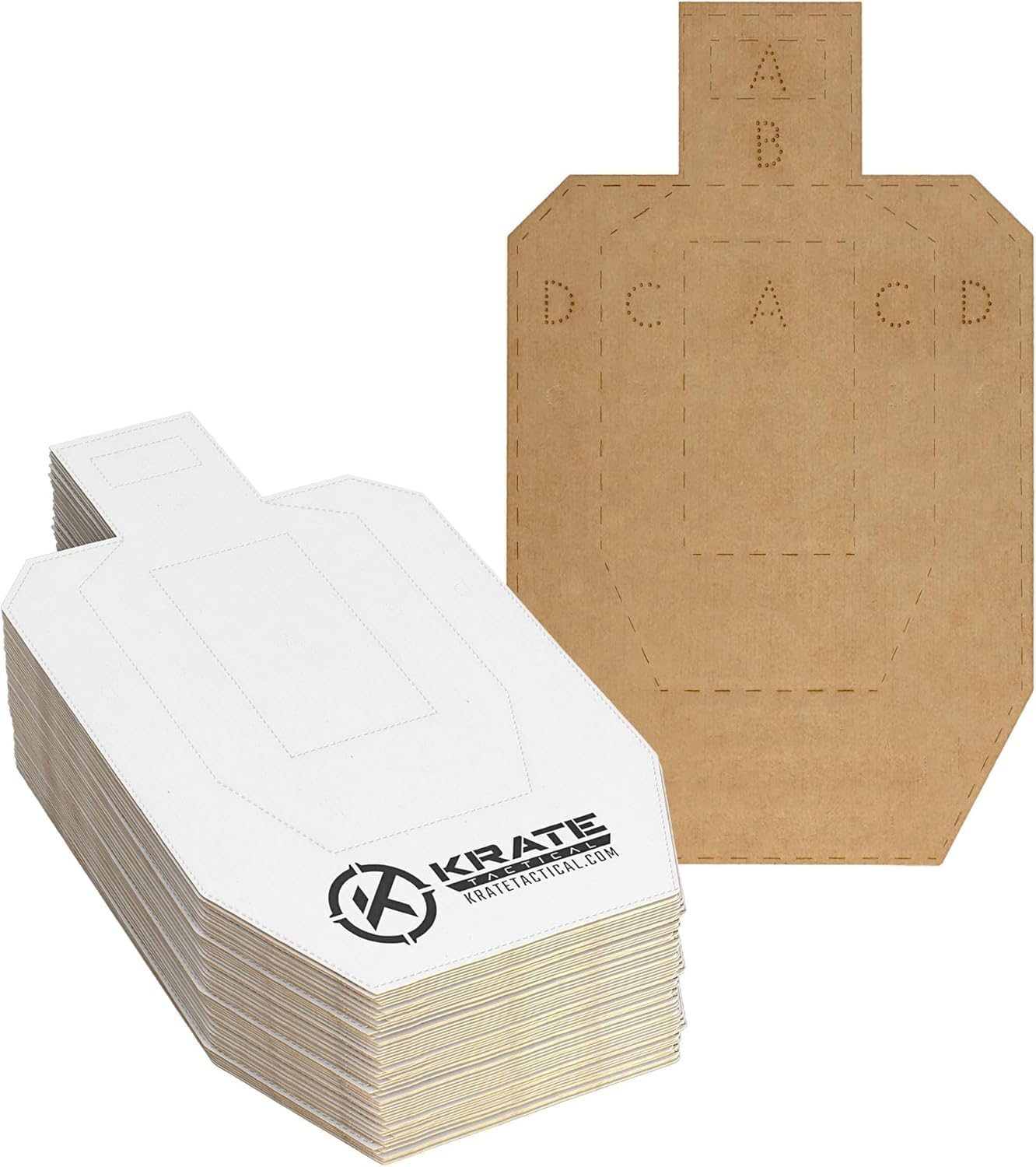 15" Torso (60 Pack) Cardboard Targets
