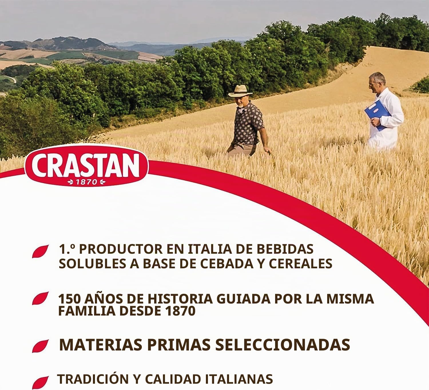 CRASTAN 1870 - Cápsulas compatibles Dolce Gusto - Té de limón - 6 cajas de 10 para un total de 60 cápsulas - Sin gluten