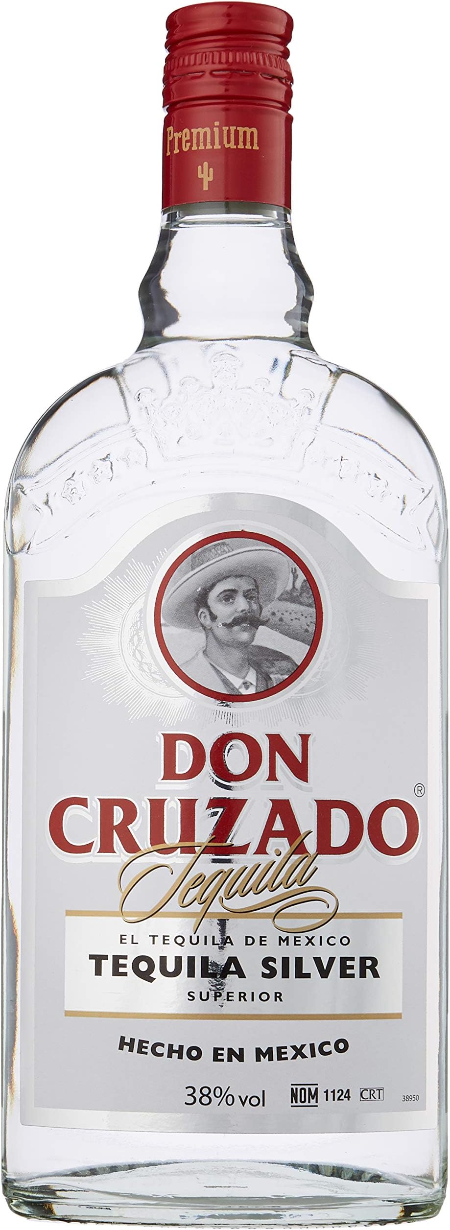 Don Cruzado Silver Tequila, 70 cl