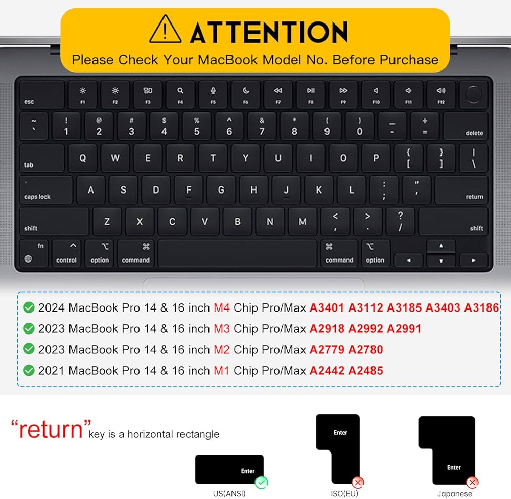 MacBook Pro A1502 (2014,USキーボード,Big Sur) Amazon.com: Padarsey Replacement Keyboard Compatible for