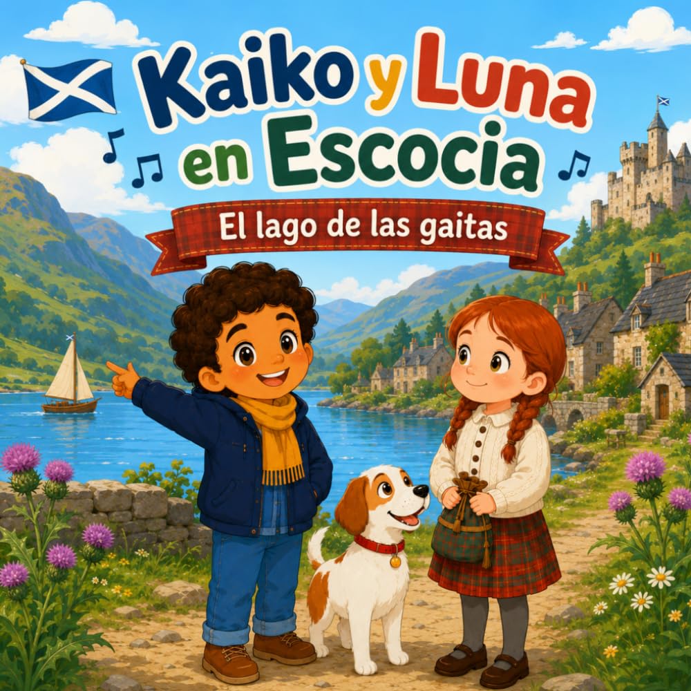 Kaiko y Luna en Escocia: El lago de las gaitas (Kaiko y Luna por Europa)