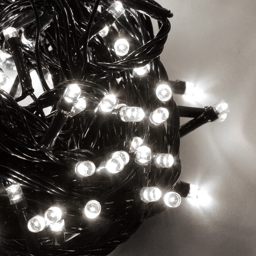 Imágenes De Luces Navideñas Blancas Luz Cascada 6X2 Metros 480 LED