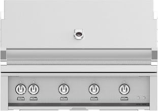 review Hestan 42-Inch Built-in Natural Gas Grill W/All Infrared Burners & Rotisserie - Steeletto - GSBR42-NG-SS