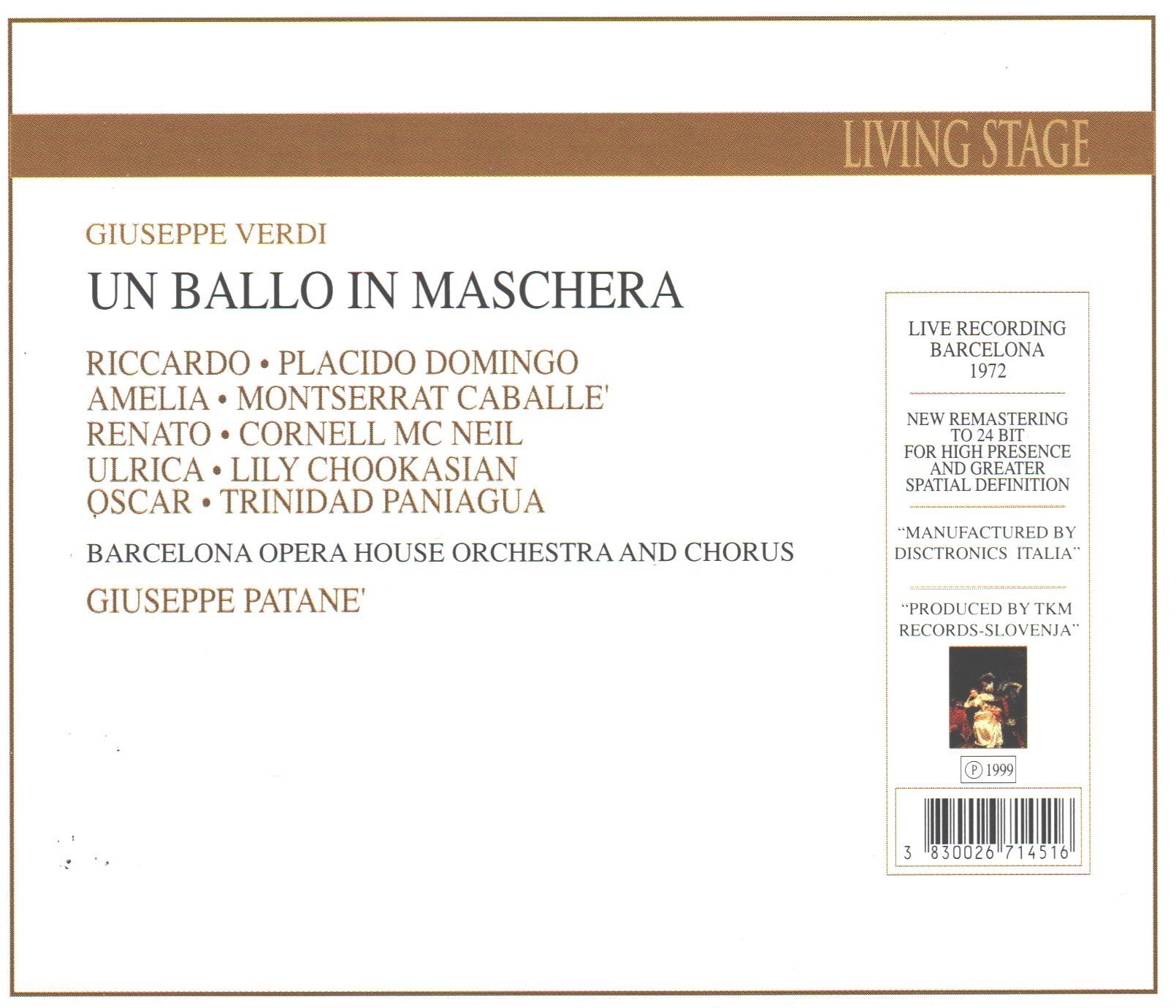 Verdi: Ballo in Maschera