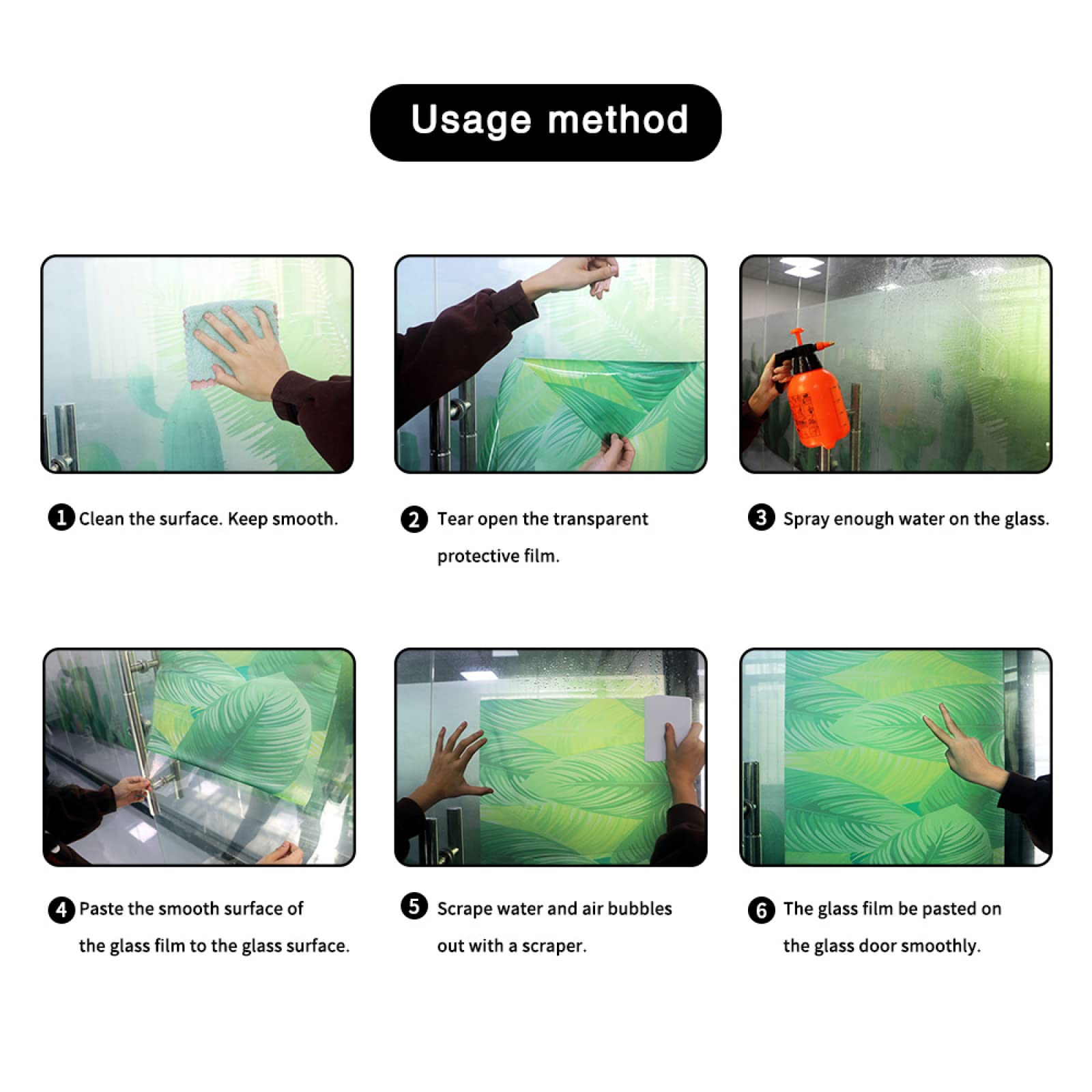 Pellicola per vetri oscurante,Pellicola privacy finestre,anti-peeping,Autoadesive,Anti-UV,retrò colorato ,Ideale per Ufficio Camera da Letto Sala(60cmx200cm)