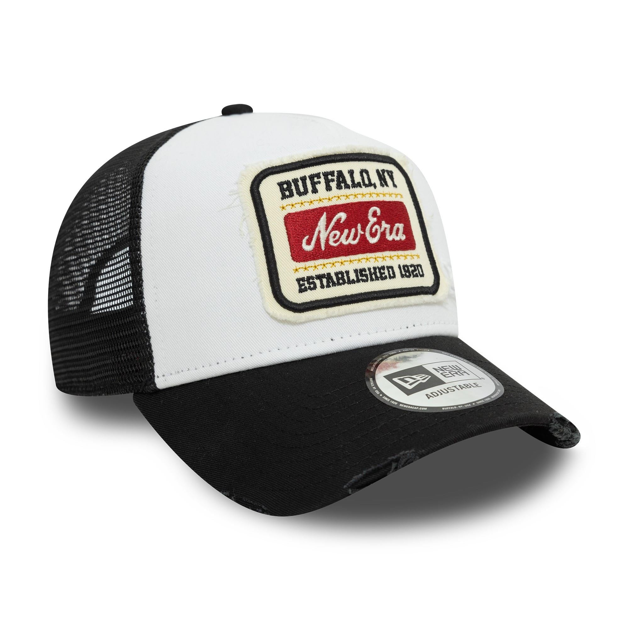 New Era Trucker Caps verstellbar Snapback Mesh Basecap Kappe Patch Sommer Einheitsgröße