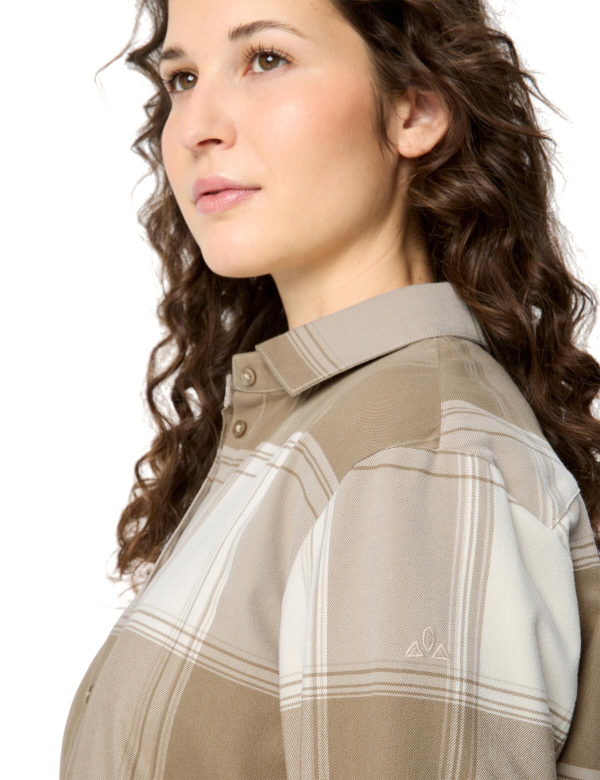 Women's Farsund Long Sleeves Shirt III, miejska flanelowa bluzka koszulowa dla kobiet, ciepła i wygodna