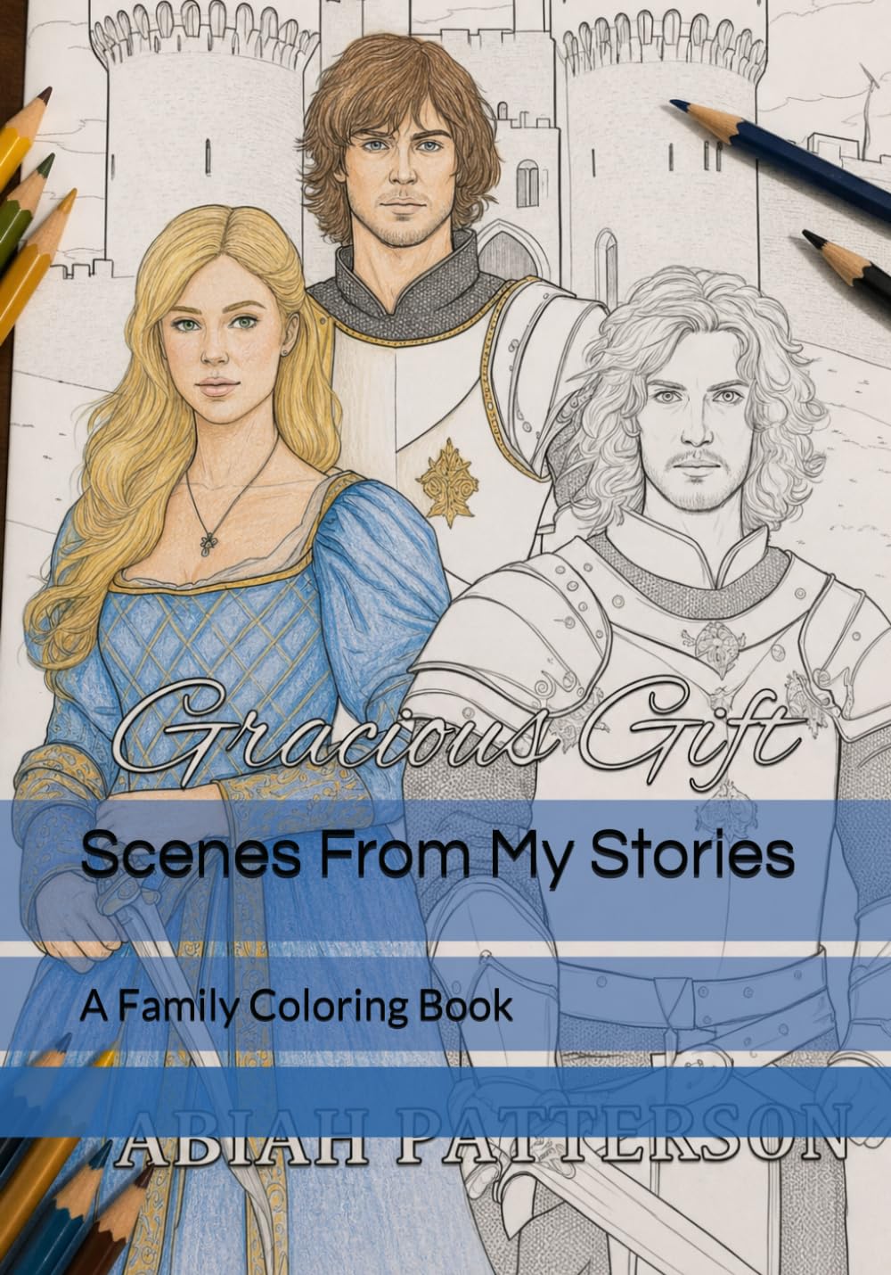 Scenes From My Stories: A Family Coloring Book