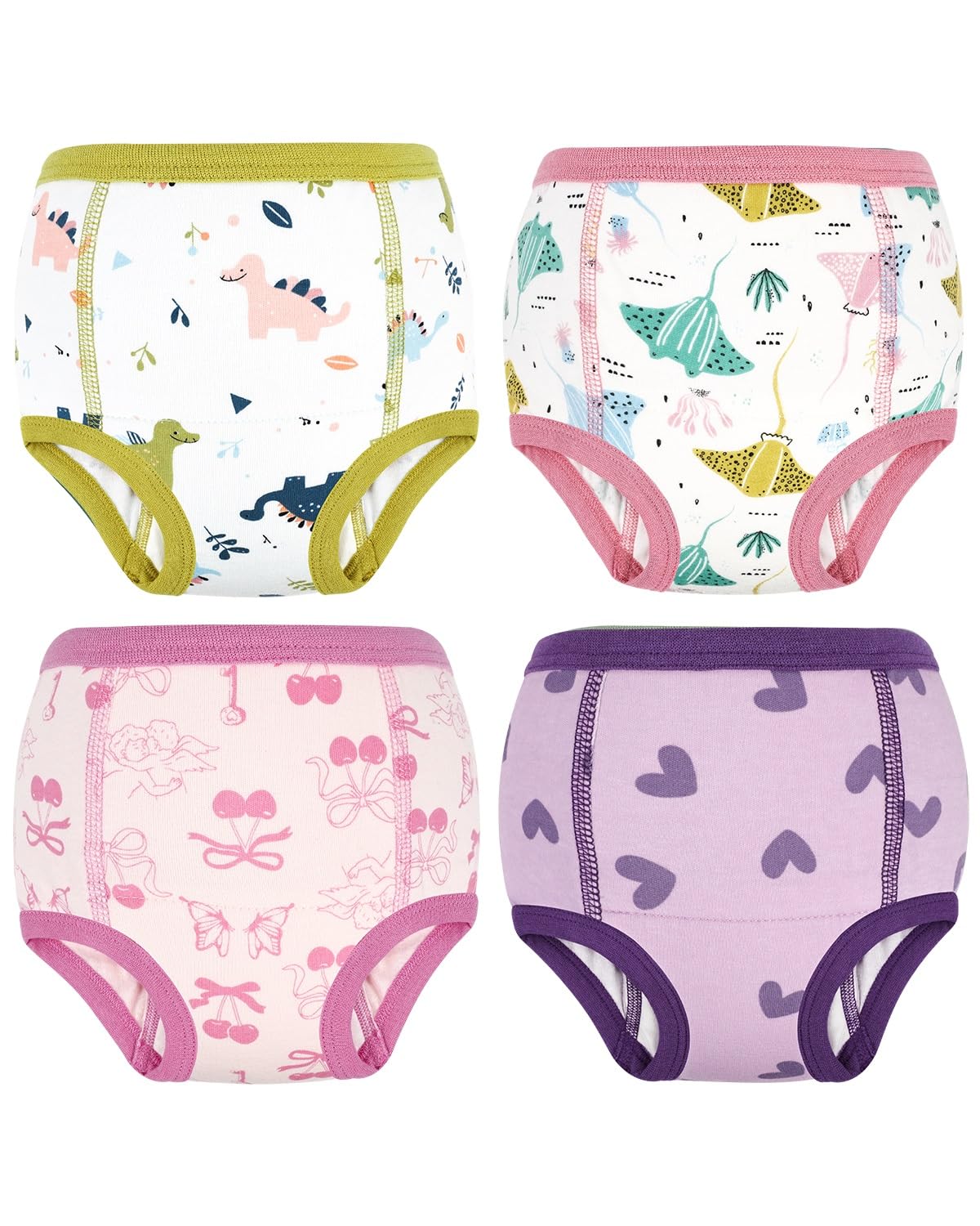 FLYISH DIRECT Töpfchen Trainingshose, Kinder Töpfchentraining Unterwäsche für Jungen und Mädchen, Bequem und Atmungsaktiv