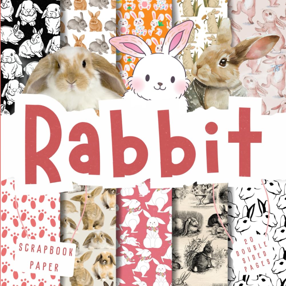 ◆Rabbit-PaperCutting-◆ Rabbit paper cut design. SVG / DXF / EPS / PNG (347108)