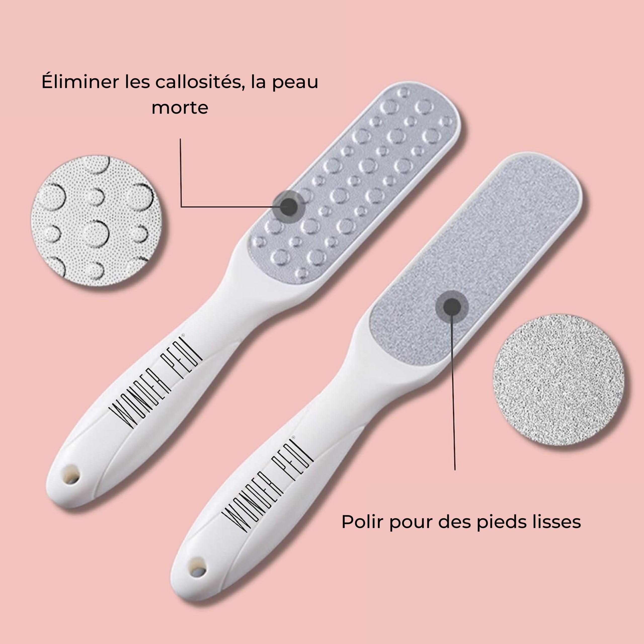 Détachant les callosités - Fixation rapide en trois minutes - Râpe pour les pieds - Exfoliant instantané pour les pieds - Spray exfoliant instantané - Lime à récurer les callosités - Traitement de