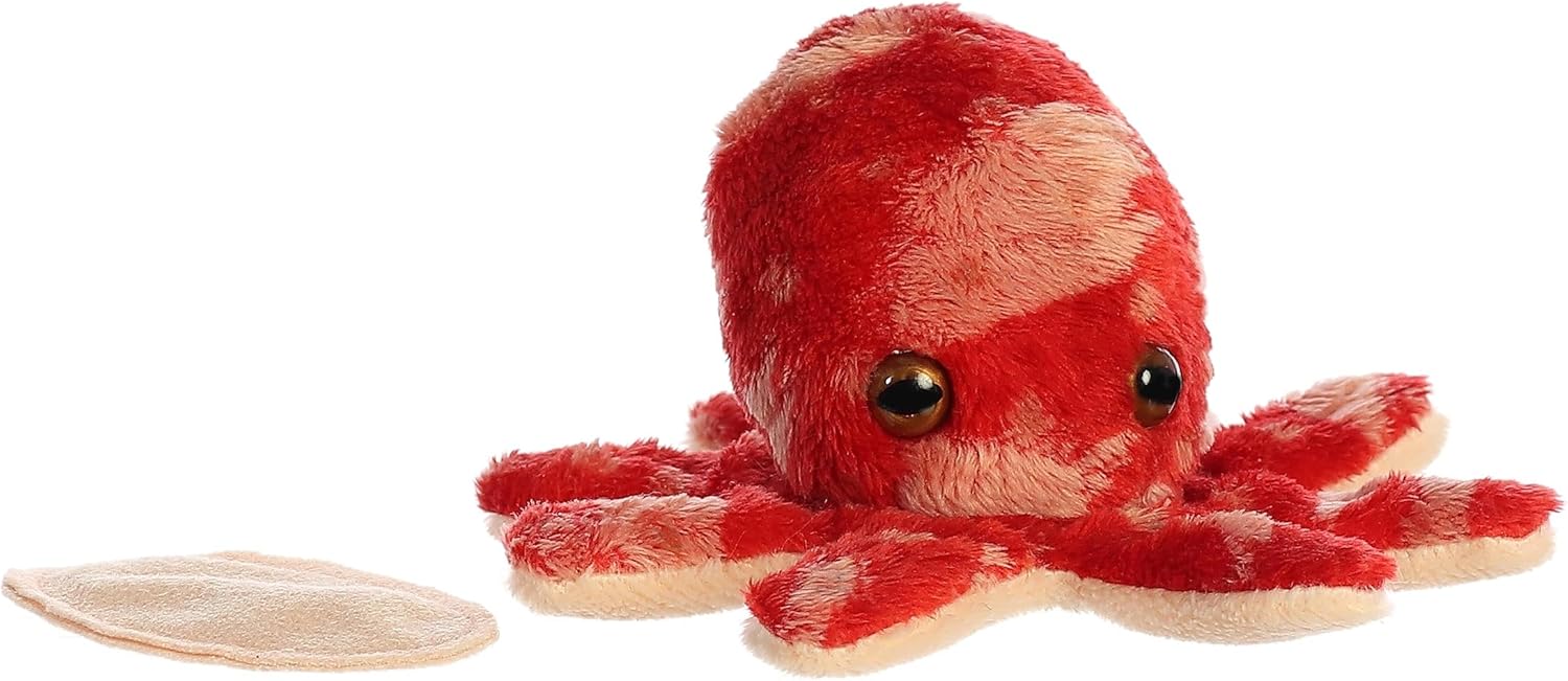 Aurora® Adorable Shoulderkins™ Taylor Tiger™ Stuffed Animal - Fun Buddy that Can Go Everywhere with You - Perfect for Kids 3+ Years and Costumes - Brown 5.5 Inches