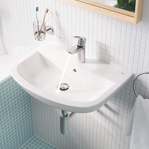 Miniatura 2 de Grohe 40585001 BauCosmopolitan soporte f.vidrio/jabón, Starlight Cromo
