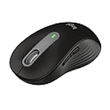 Wireless Mouse Signature M650 - Small to Medium Sized Hands, Right Handed, 2-Year Battery, Silent Clicks, Customizable Buttons, Bluetooth, PC/Mac?Chromebook - Black