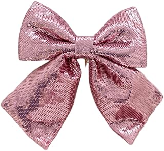 Colorful Fabric Bows Sequins Bowknot Christmas Tree, S, C S