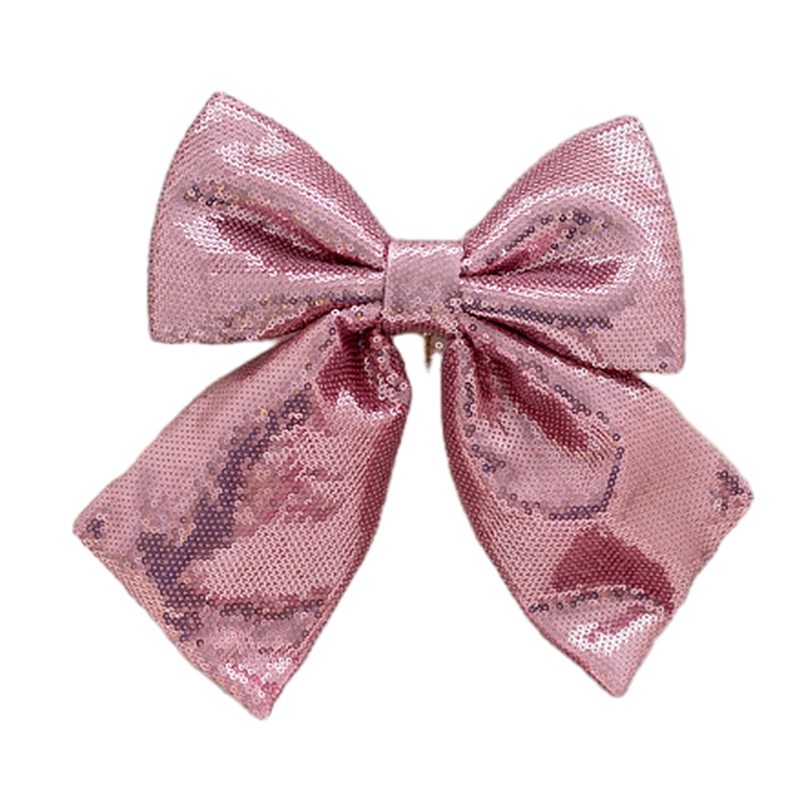 Kalttoy Women's C Delicate Fabri Bows Tie Olorful Fabri Butterfly Ornament Personalized Sequins Bowknot For Hristmas Tree Decoration Praty Accessories