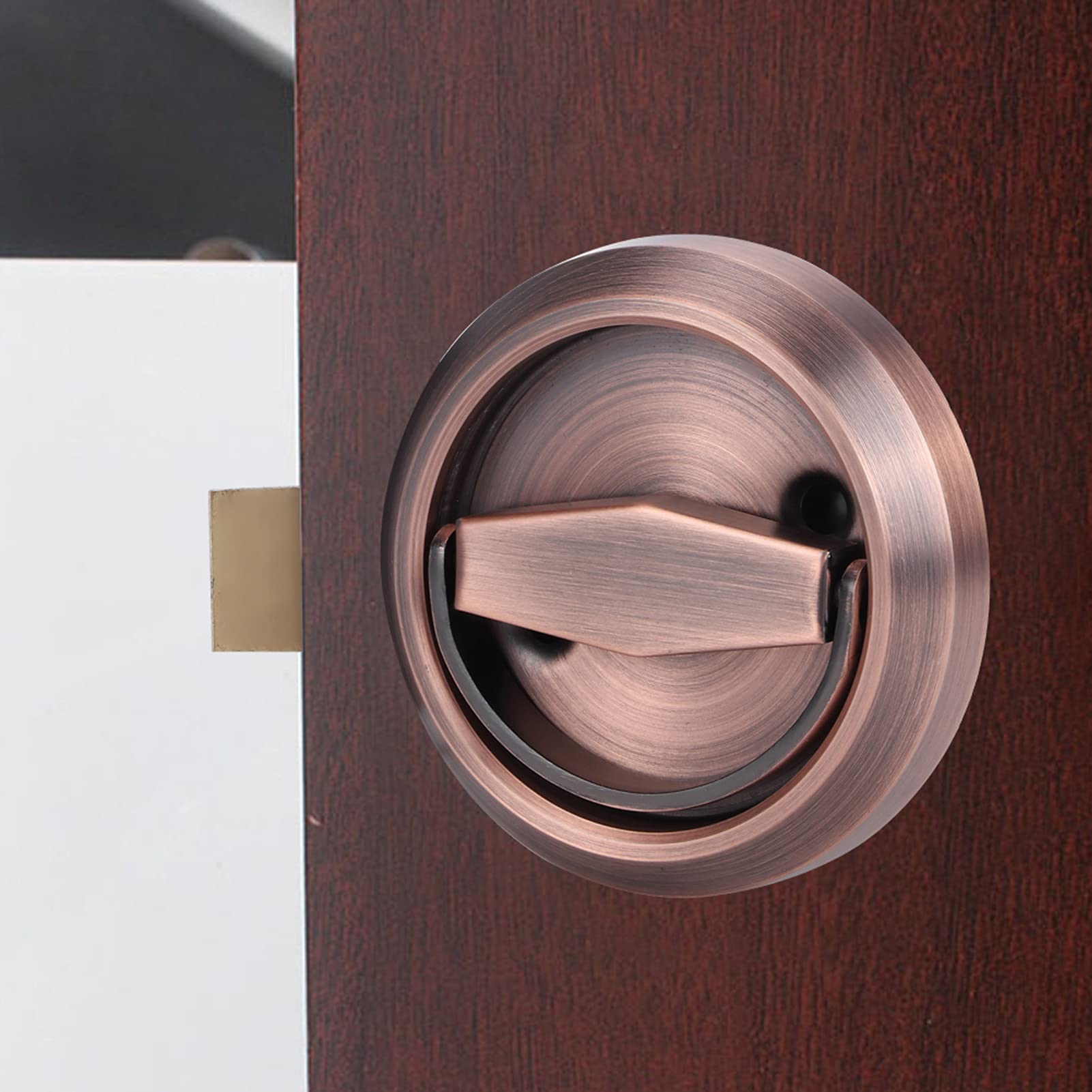 cyrank Storefront Door Mortise Lock Double Keyed Deadbolt Lock - Image 3