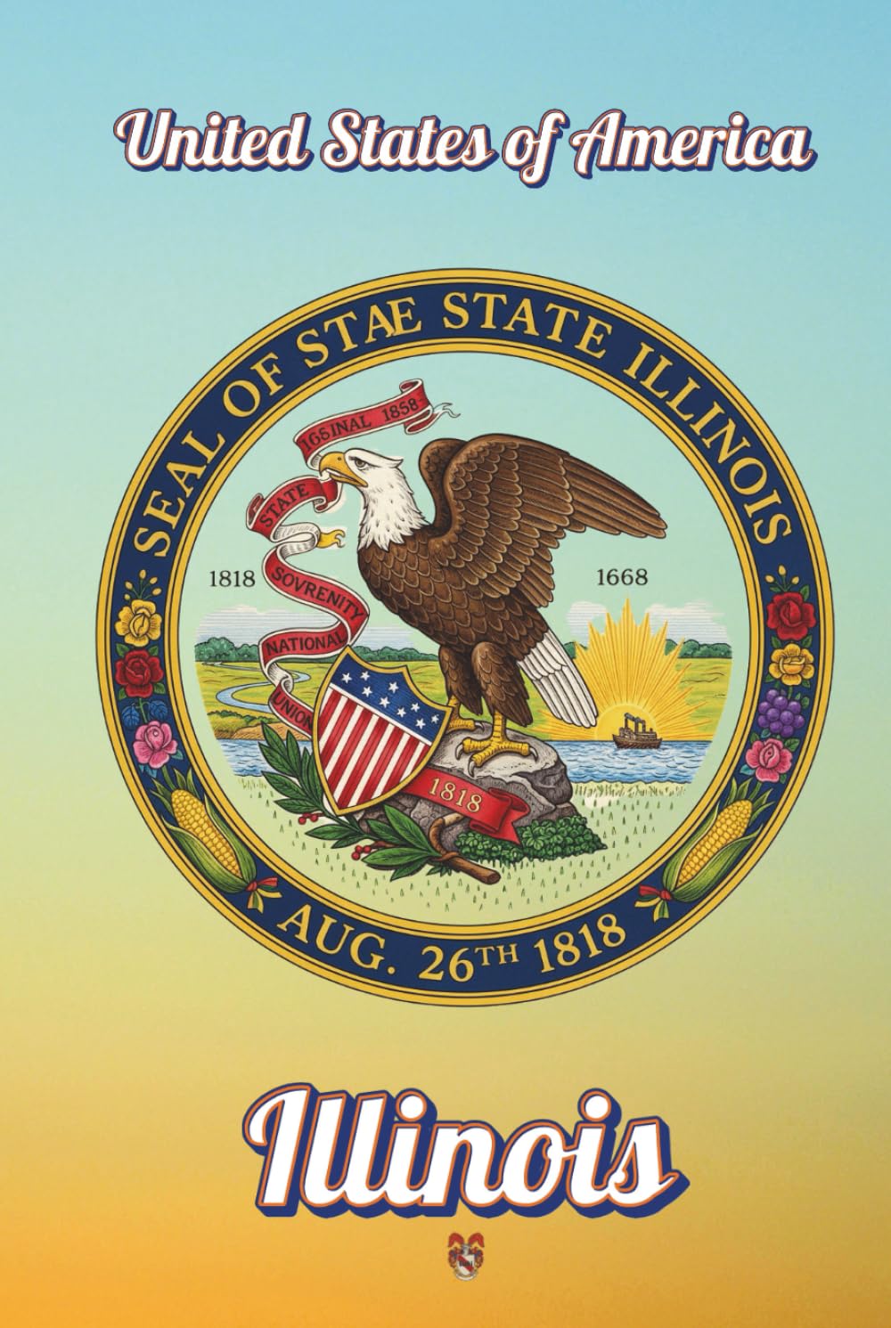 USA: Illinois: Discover the States: 21. (6x9/=M)      Hardcover – October 19, 2025
