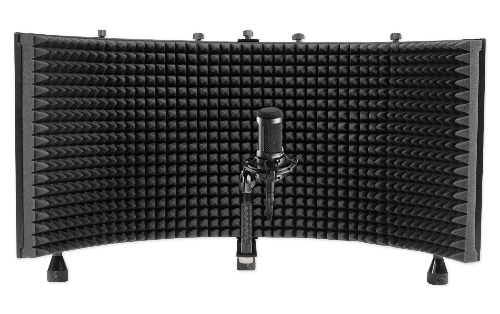 Audio-Technica AT2041SP AT2020+AT2021 Studio Condenser Microphones+Iso Shield