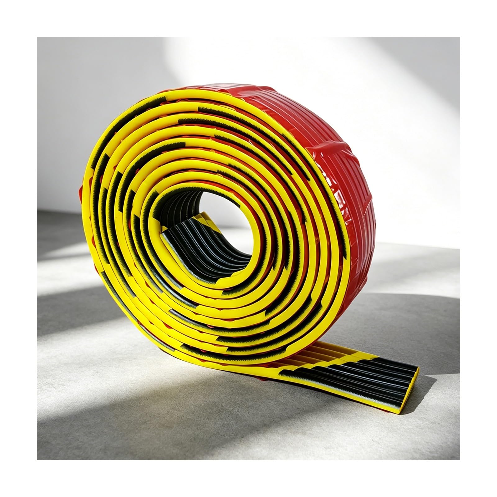 HBOOMOEM Edge Protector, Visibility Edge Guard, High Visibility Safety Foam Padding, Suitable for Warehouse Shelving, Storage Racks, Garages, and Equipment Protection.(Wavy)