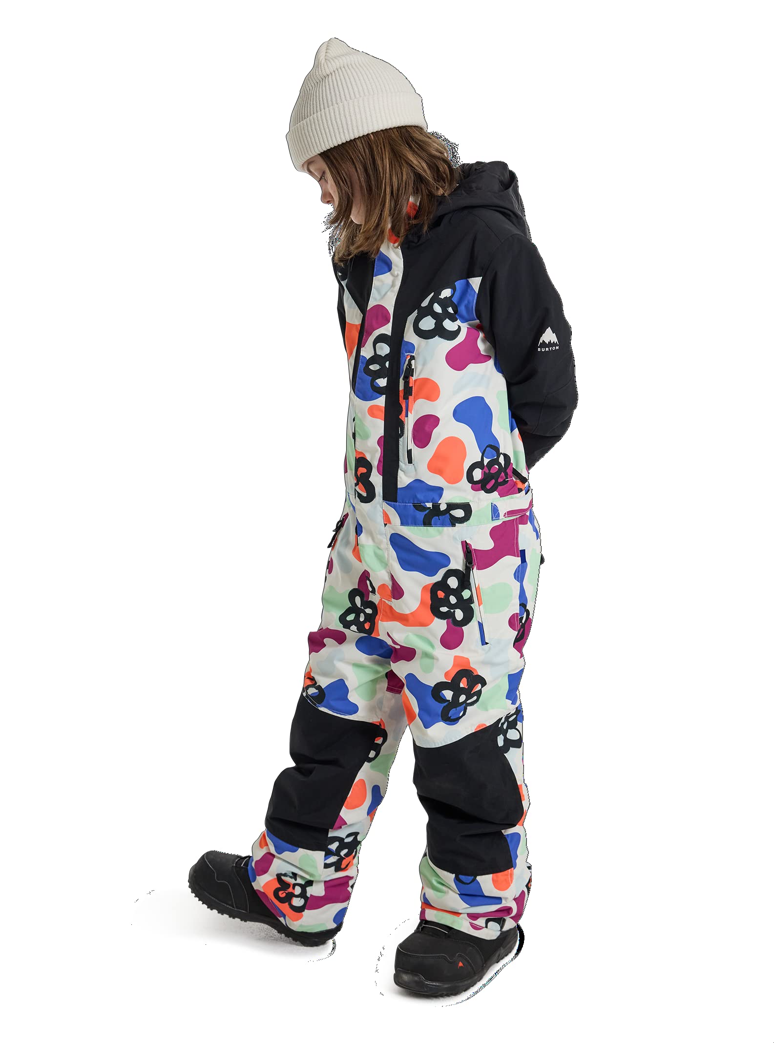 Burton Kids 2L One Piece, True Black/Flora Mirage, Medium : Amazon
