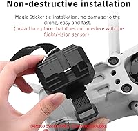 Vista 9 de Drone Airdrop Dropper Control Remoto Lanzador Accesorios para DJI Mini 3 Pro