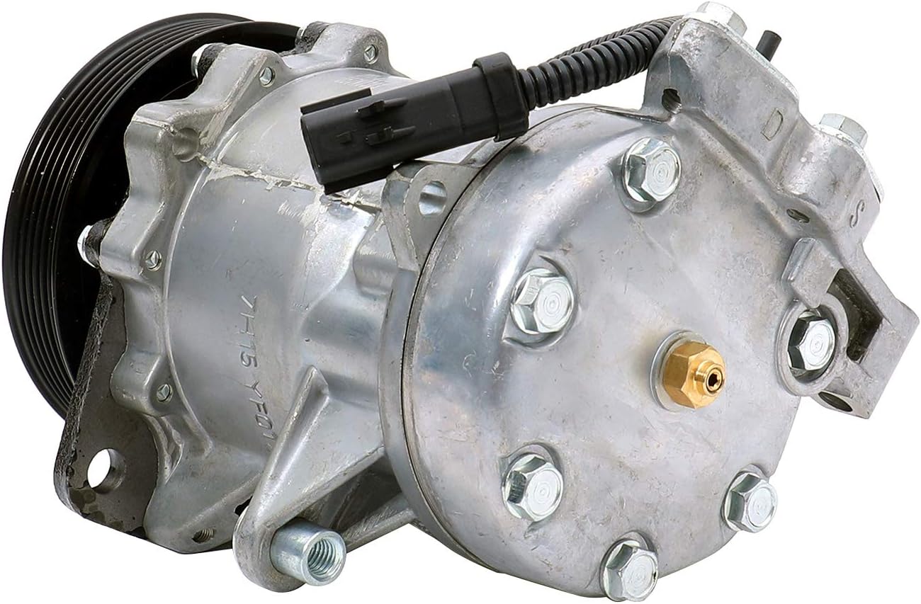 FKG AC Compressor and A/C Clutch Fit for 2002-2005 Jeep Liberty 3.7L, 2002 Jeep Liberty 2.4L