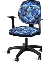 Vista 30 de Fundas para silla de oficina Galaxy - 2 fundas para sillas de escritorio, invitados y juegos, universal, elásticas