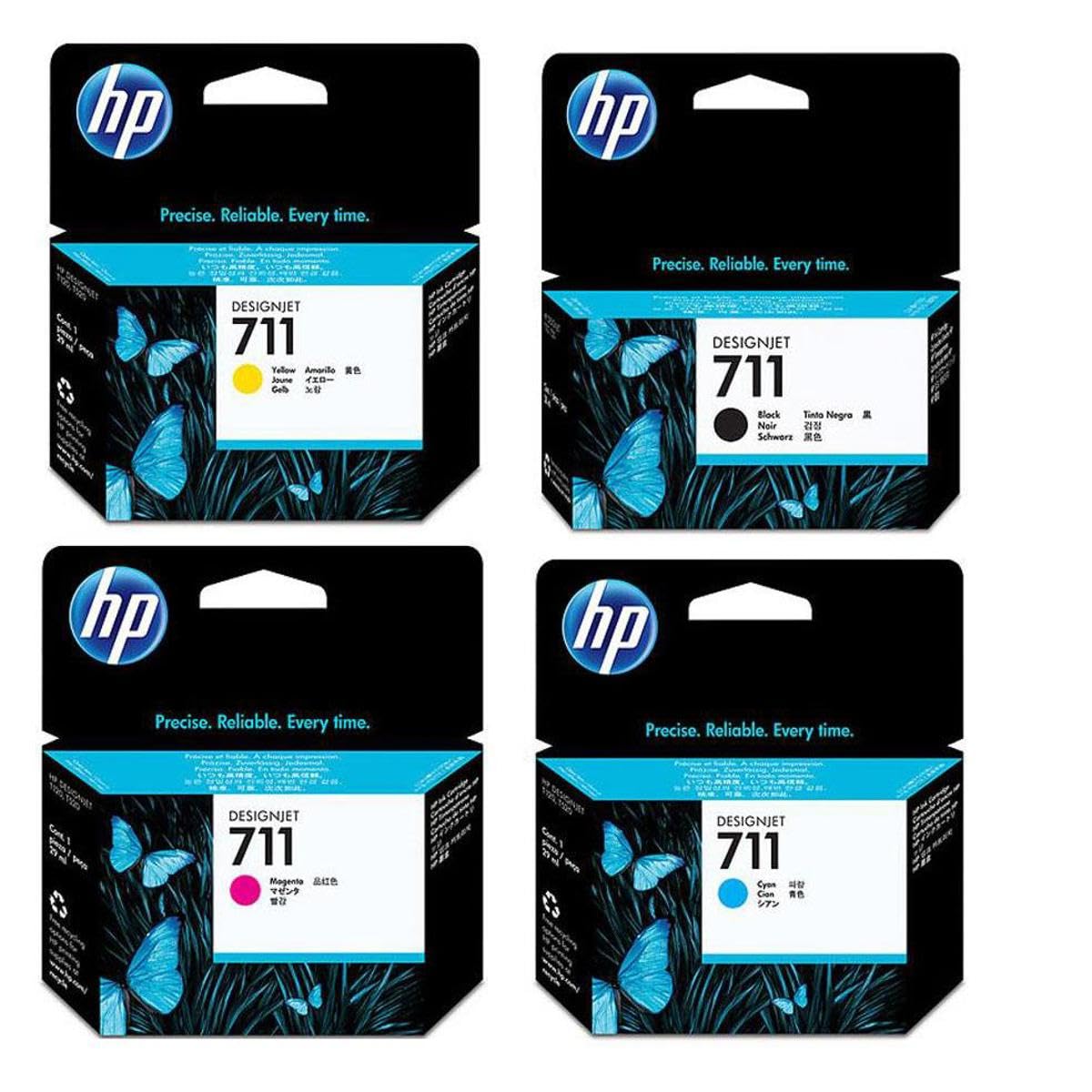 Amazon.co.jp: HP 711 インクセット - ブラック、シアン、マゼンタ