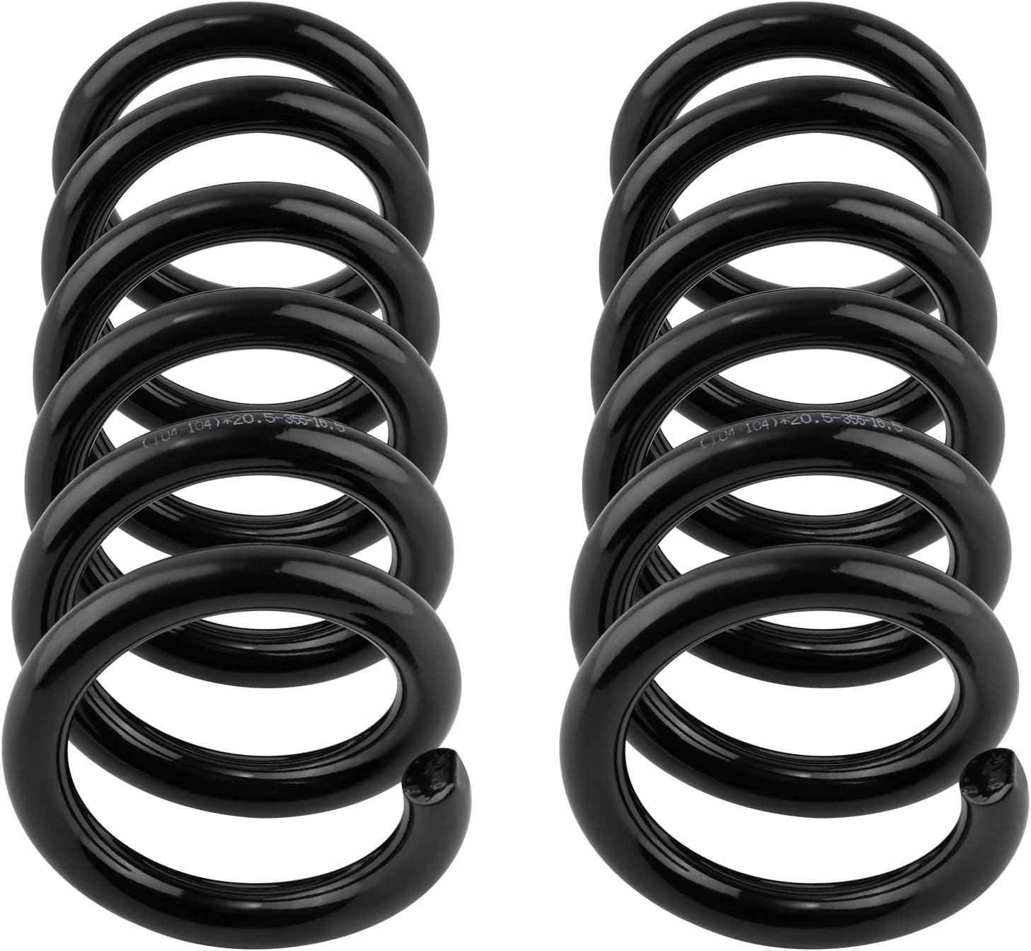 maXpeedingrods 3" Front Coil Spring Lowering Kit for 1988-1998 Chevy Silverado/GMC Sierra C1500 Drop Kit, Front Coils Kit