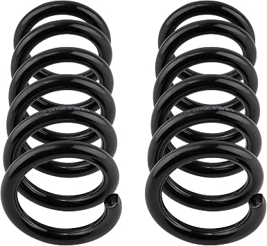 maXpeedingrods 3" Front Coil Spring Lowering Kit for 1988-1998 Chevy Silverado/GMC Sierra C1500 Drop Kit, Front Coils Kit