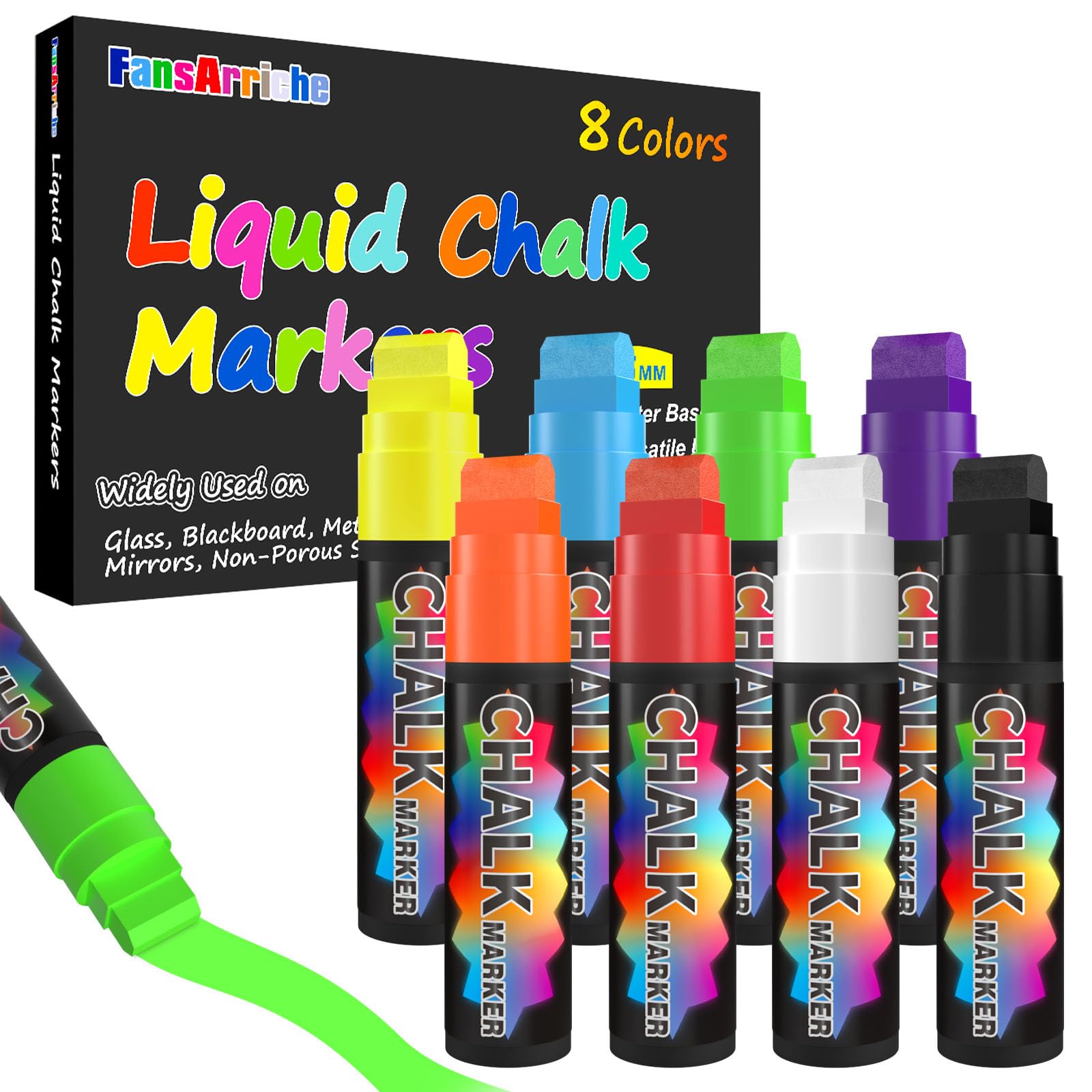 FansArriche Liquid Chalk Markers
