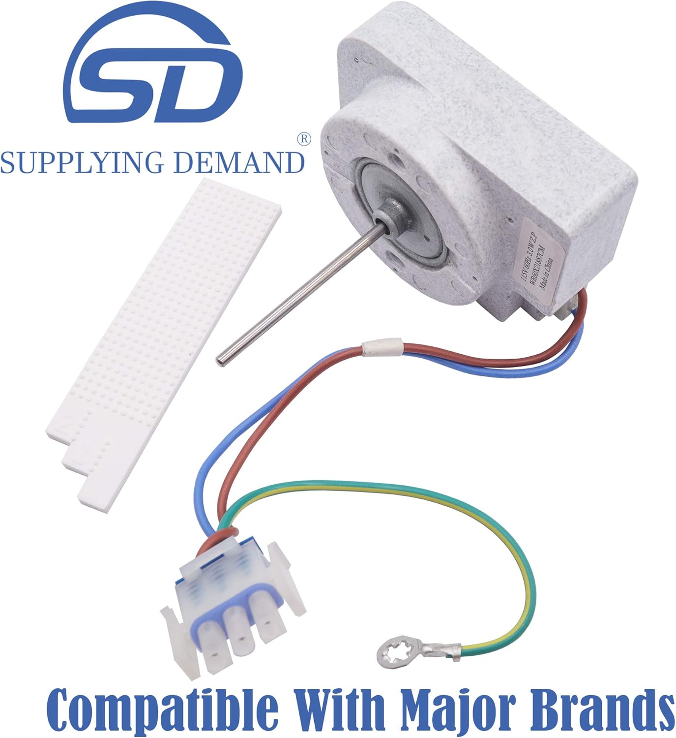Supplying Demand WR60X21887 WR60X10240 Refrigerator Evaporator Fan Motor Replacement Model Specific Not Universal
