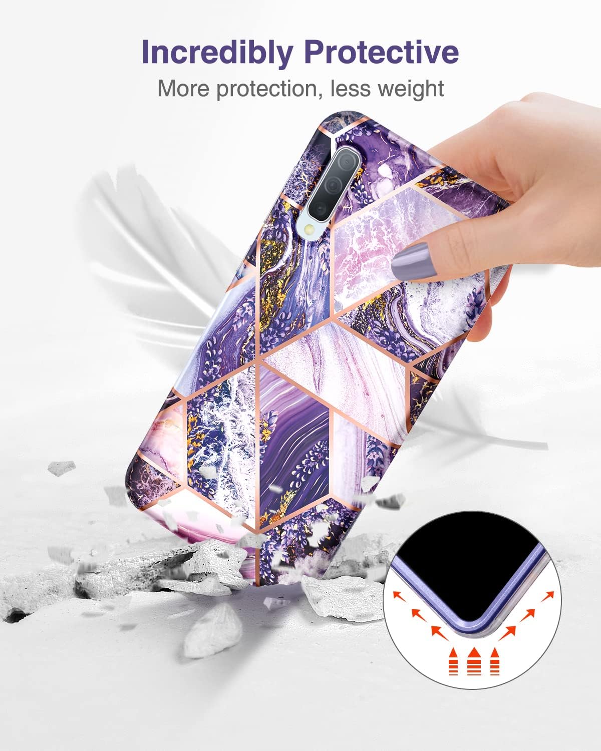 Funda Para Samsung A53, A53 5G, Con Protector De Pantalla Integrado 360