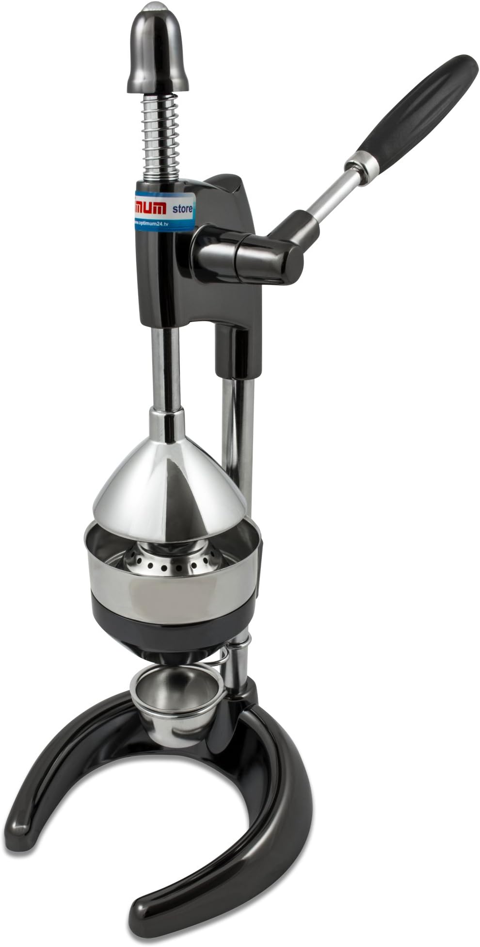 Optimum-Aqualotus SAFTPRESSE ENTSAFTER HEBEL ORANGENPRESSE ZITRUSPRESSE MANUELL Model MOND-Saphir