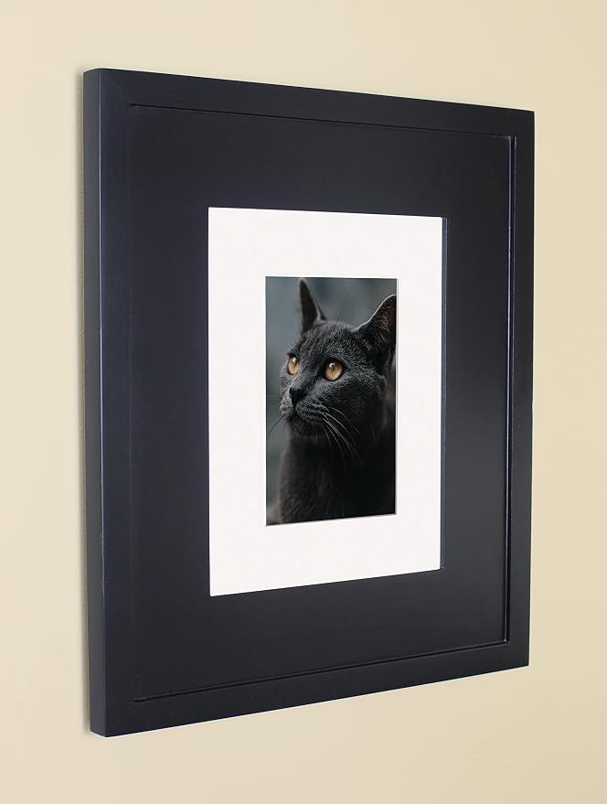 Armario de medicinas oculto para baño, sin espejo, empotrado en la pared, 14 x 11 pulgadas, madera real, negro, con estantes ajustables miniatura 2