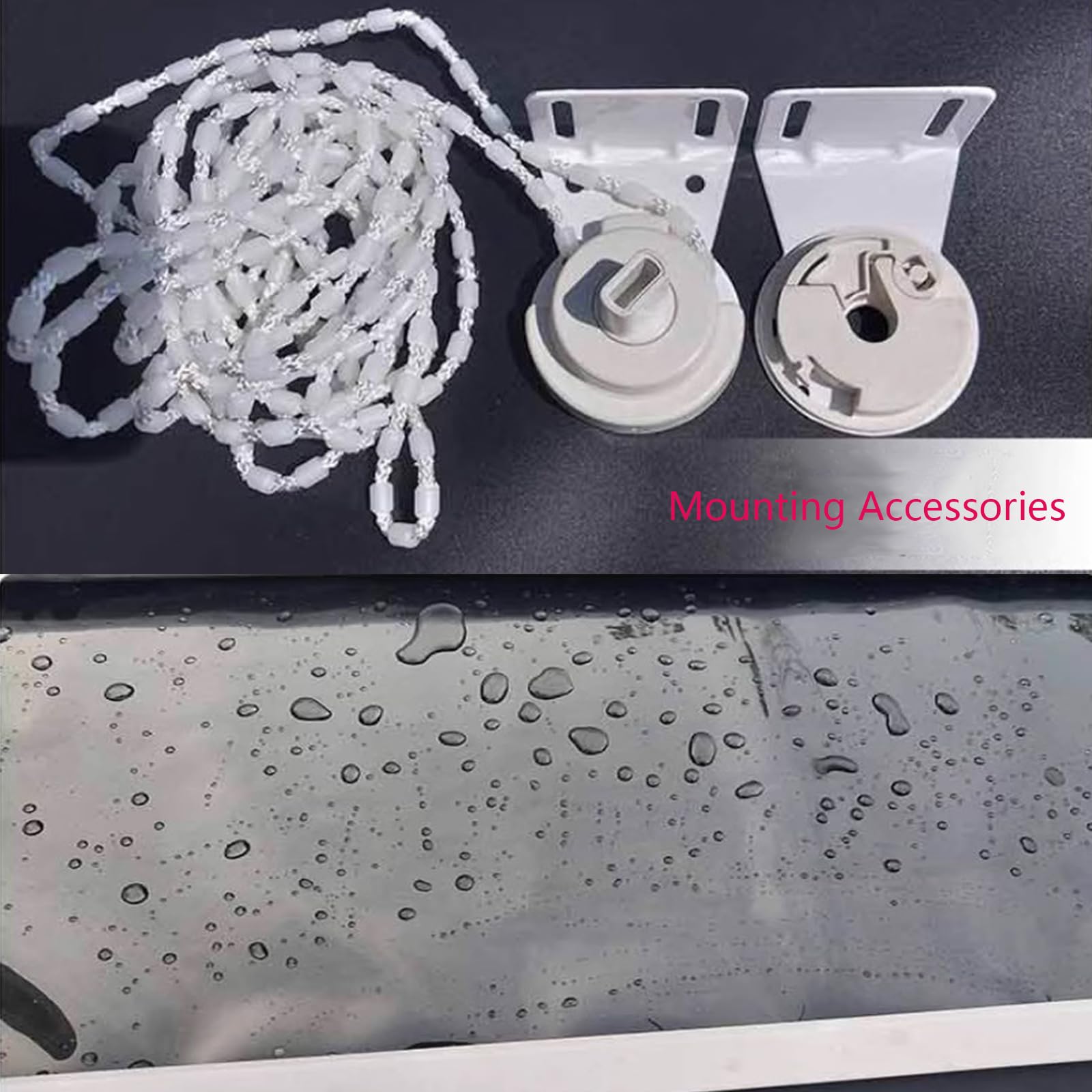 Transparentes Wasserdichtes Rollo,PVC Rollläden Durchsichtige Rollos,Klare Reißfeste Wetterfeste Rollos,Kunststoff Regenschutz Rollos,Seitenzug-Rollo für Außen,Breite X Höhe (160cm x 220cm)