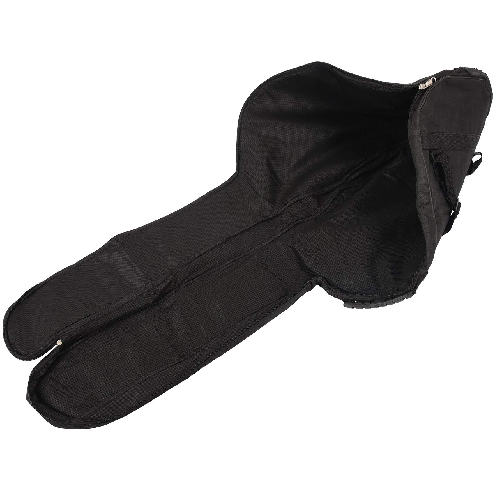 Noir Etanche Double Sangles Basse Housse Etui pour Guitare Basse Electrique 5Mm Epaisseur Eponge Rembourree