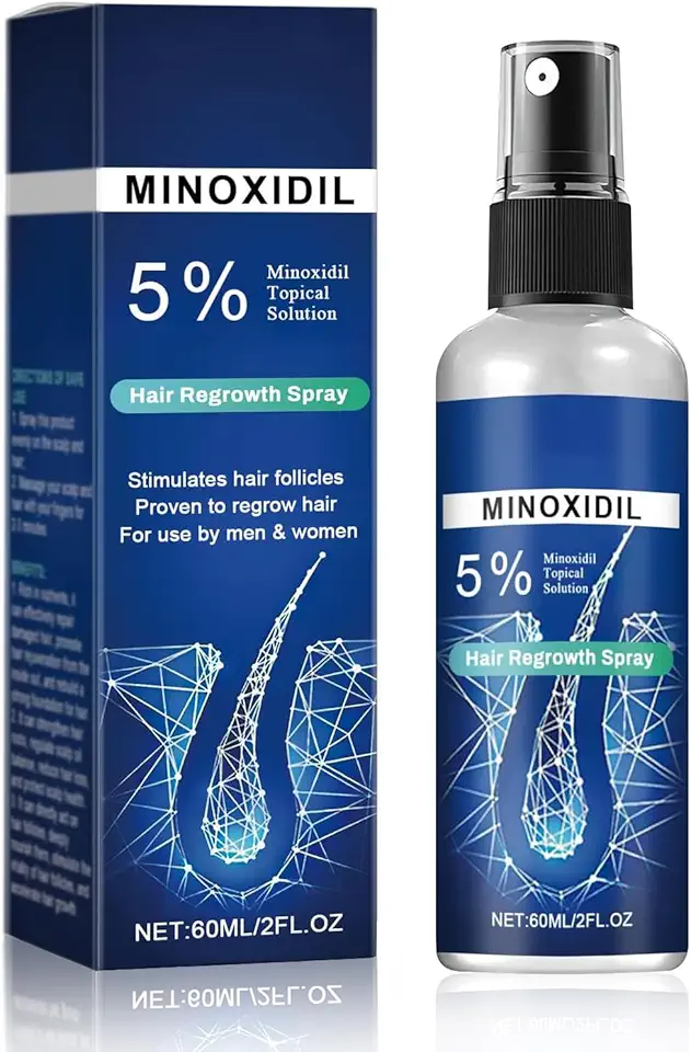 Minoxidil for Men, Minoxidil Promote Hair Growth, Make Hair And Beard Thicker and Fuller, 60ml
