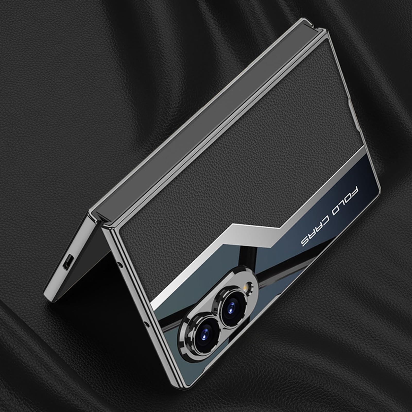 Custodia for Samsung Galaxy Z Fold 8 pelle galvanica